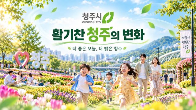 활기찬 청주의 변화